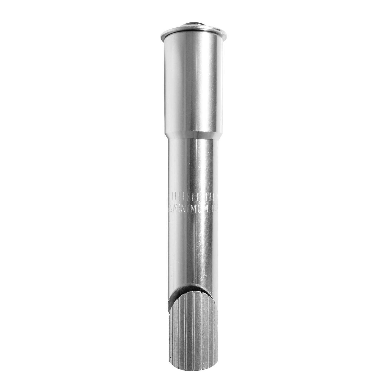 Silver Aluminum Bike Adapter Threadless Stem Converter 22.2mm Quill to 1 1/8″