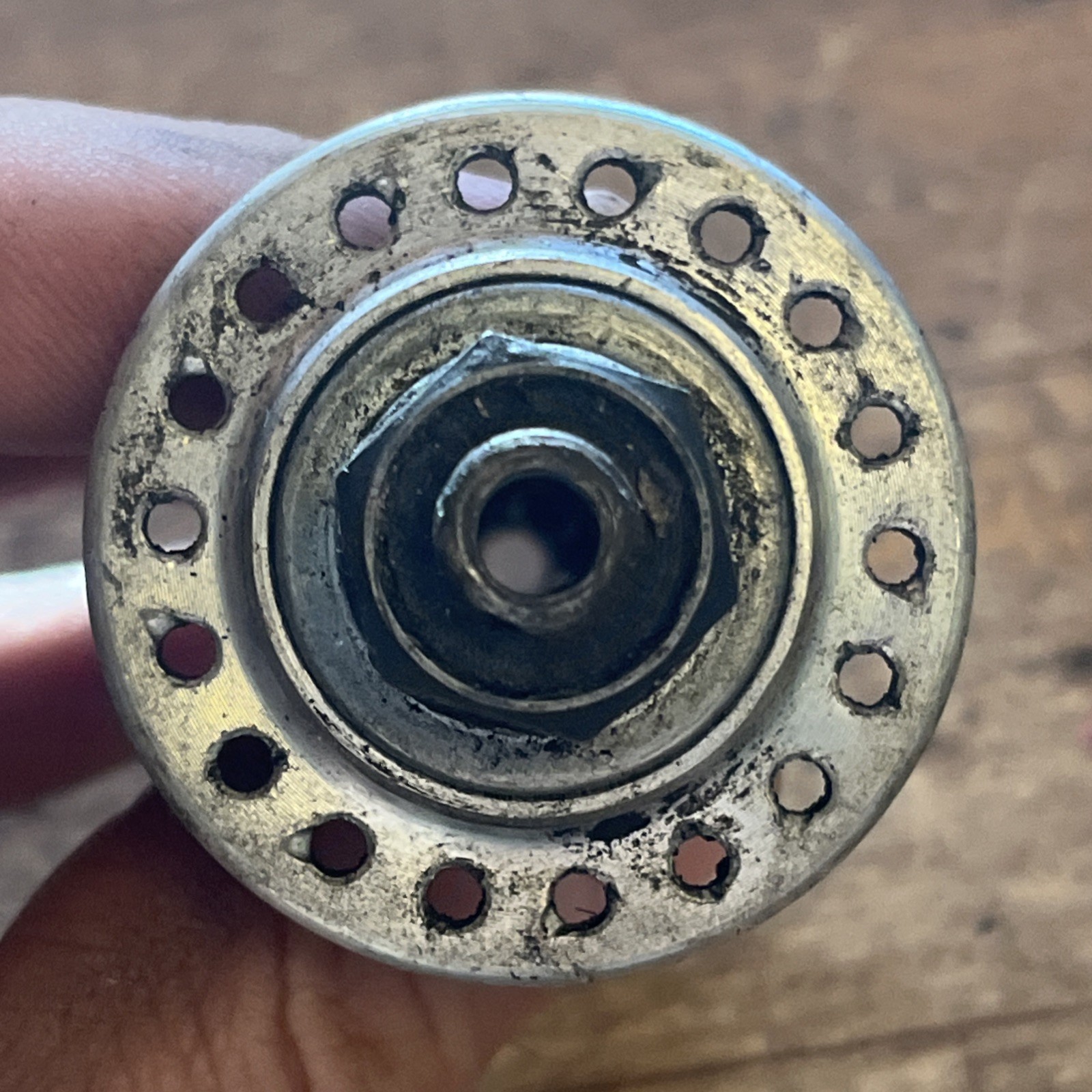 Vintage Maillard Low Flange Hub For Parts/As Is/For Repair 80s Road Bike 36 H