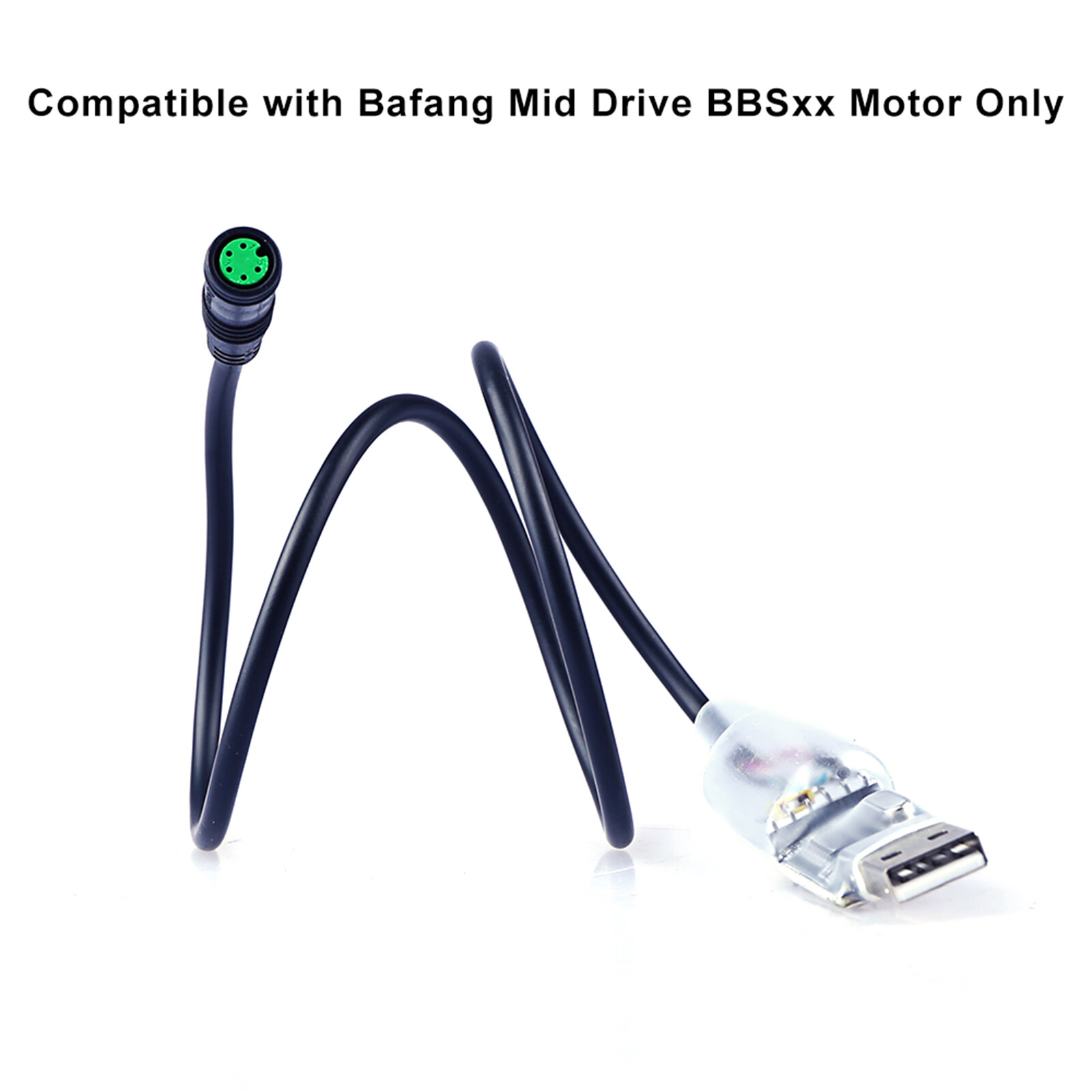 USB Programmed Cable 5Pin Female for Bafang Mid Drive Motor Kit DIY Programming