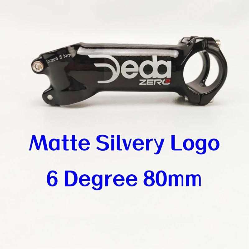 Mountain Road Bike Carbon Stem 31.8*60-120mm 6/17 Degrees Angle Bike Parts