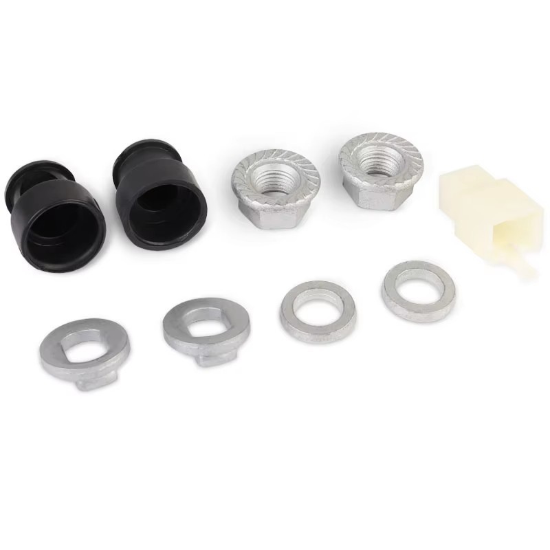 E-bike Hub Motor Axle M12/M14 Lock Nut /Lock Washer/Spacer/Nut-Cover Parts Kit