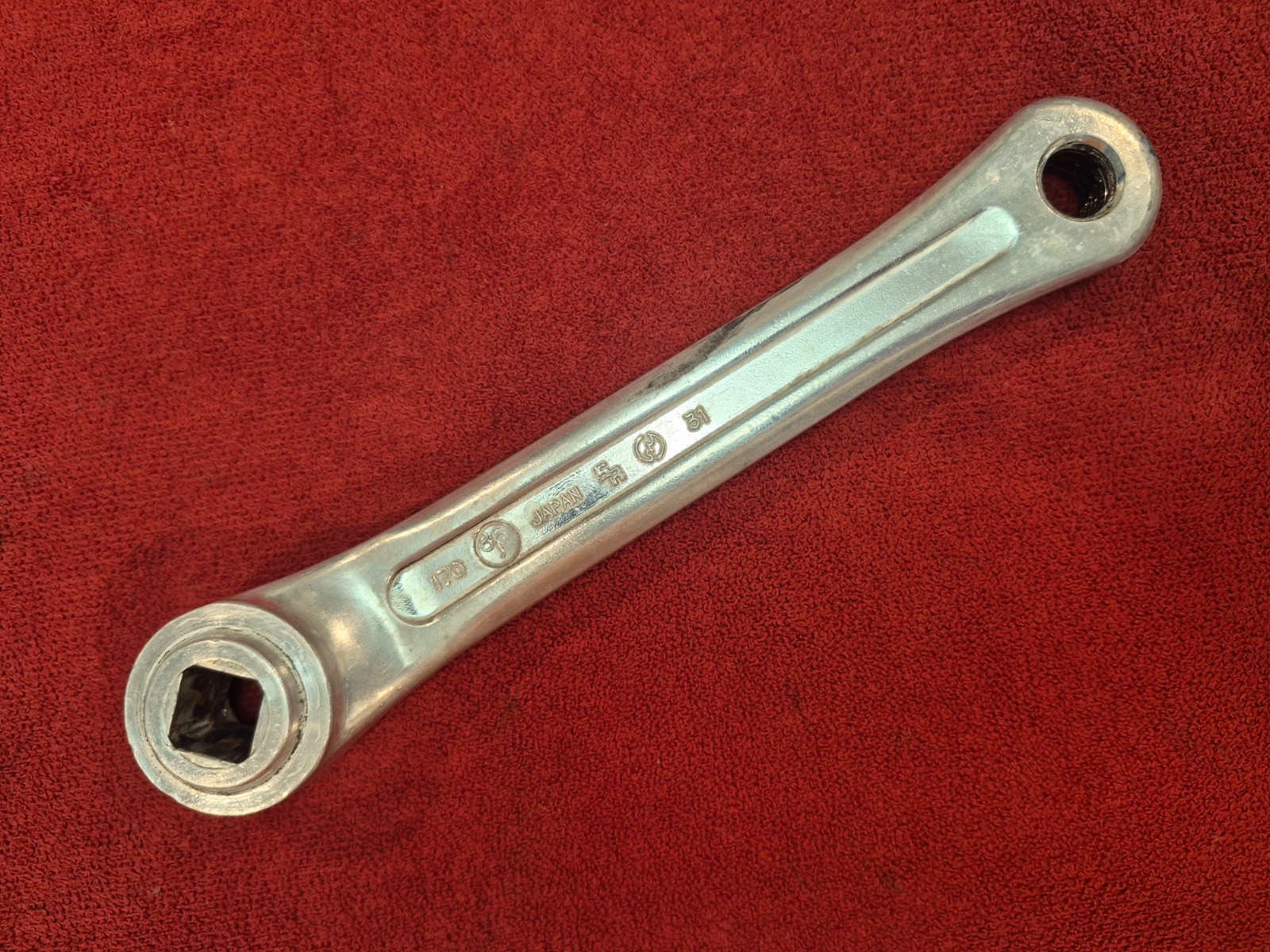SR (Sakae/Ringyo) CUSTOM Road Crank Arm – Left Side – 170 mm
