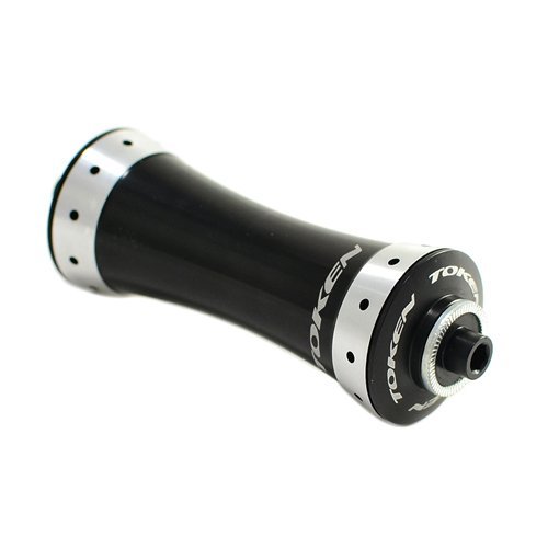 TOKEN HERO Road Lite Alloy Hubs , F20H/R24H , 1 Pair , Black