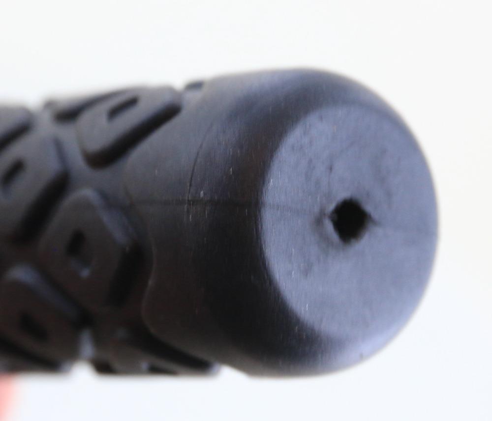 Universal Bike MTB Hybrid Flat Bar Handlebar Grips Black 125mm NEW