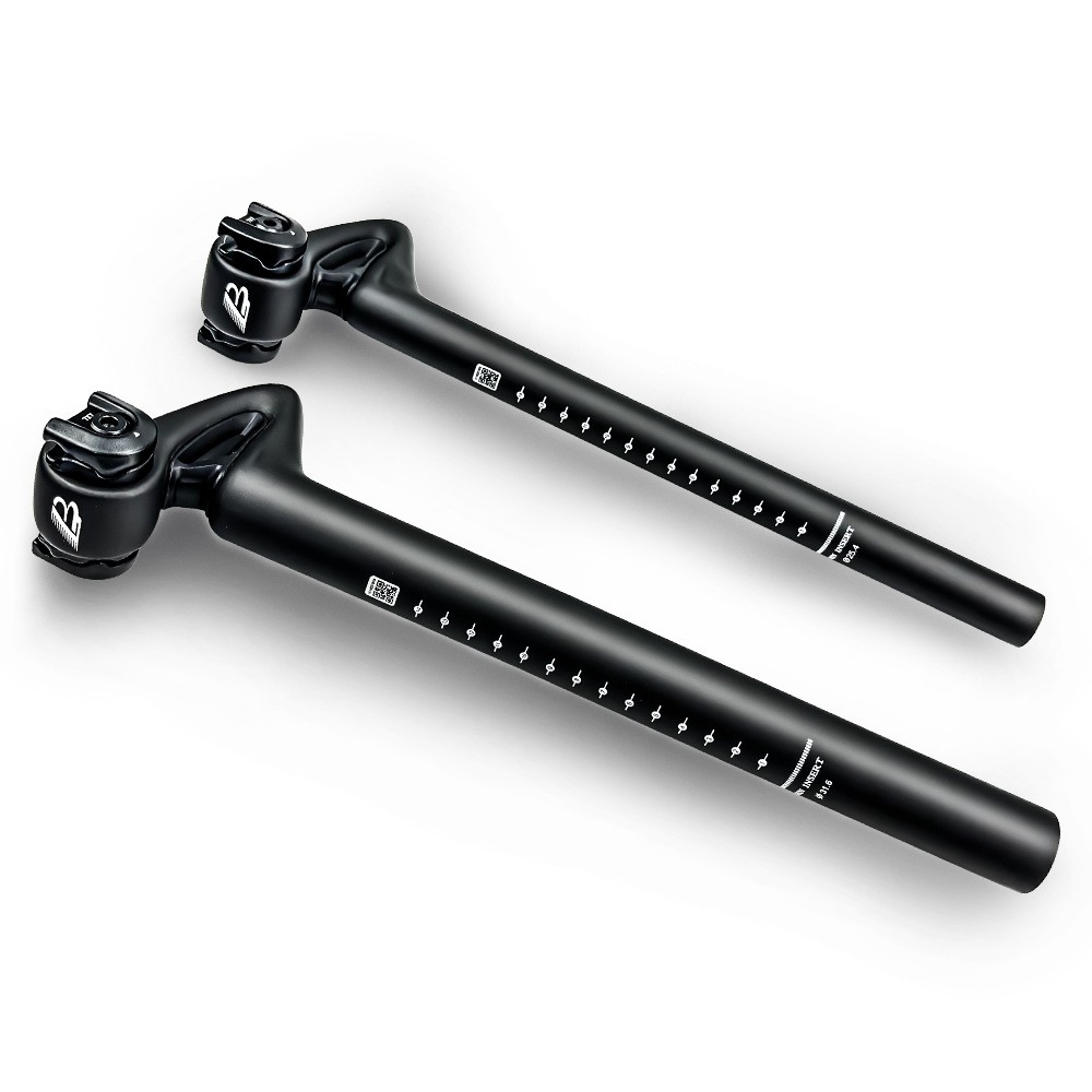BALUGOE Full Carbon Fiber Seatpost Shock Absorbing MTB Road Bike Post