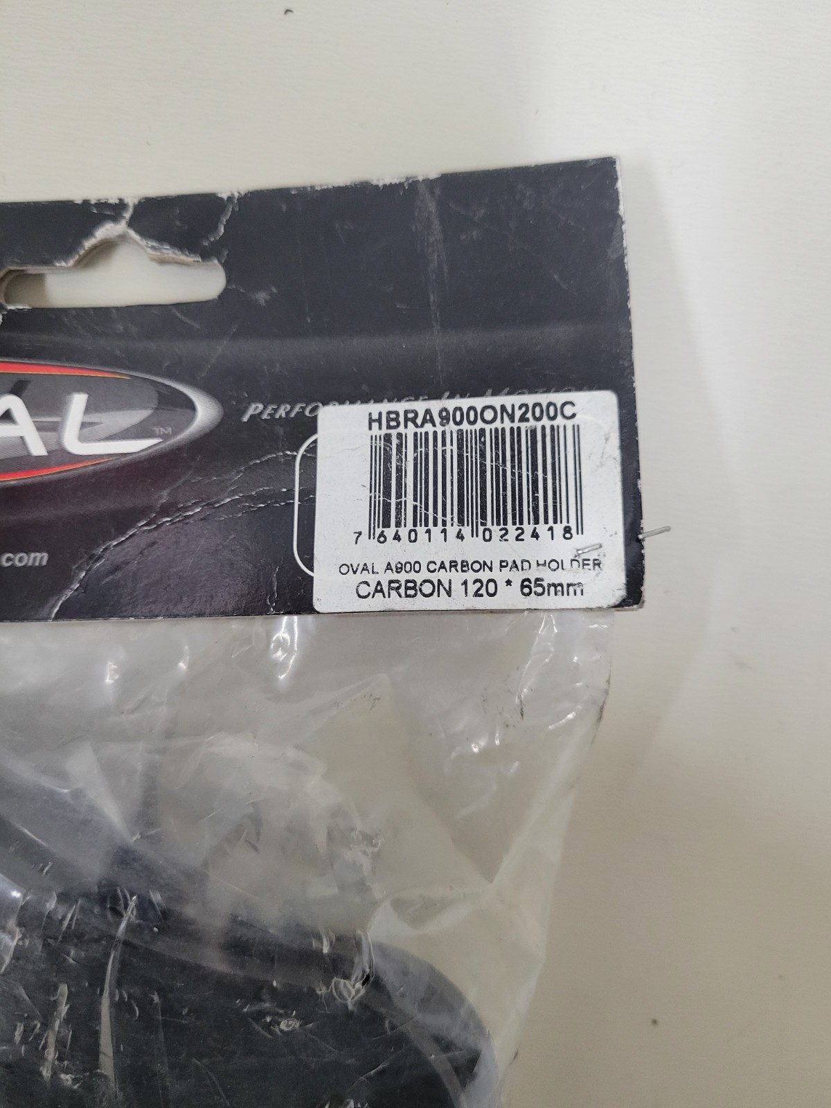 Oval A800 Carbon pad holder 120x85mm