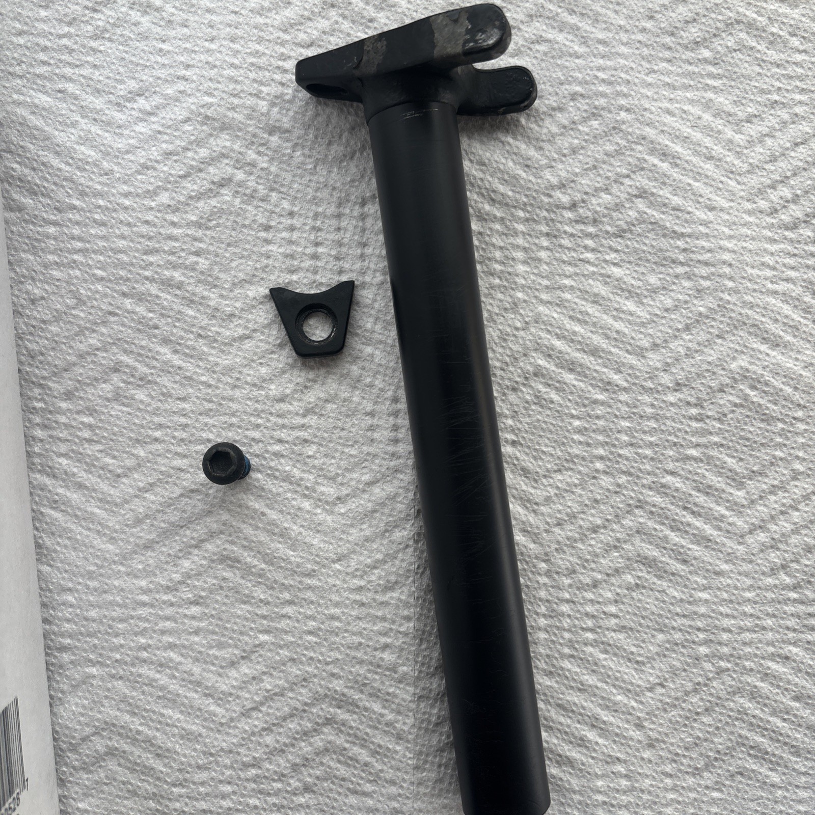 Tripod Bmx Seat Post 25.4 Black