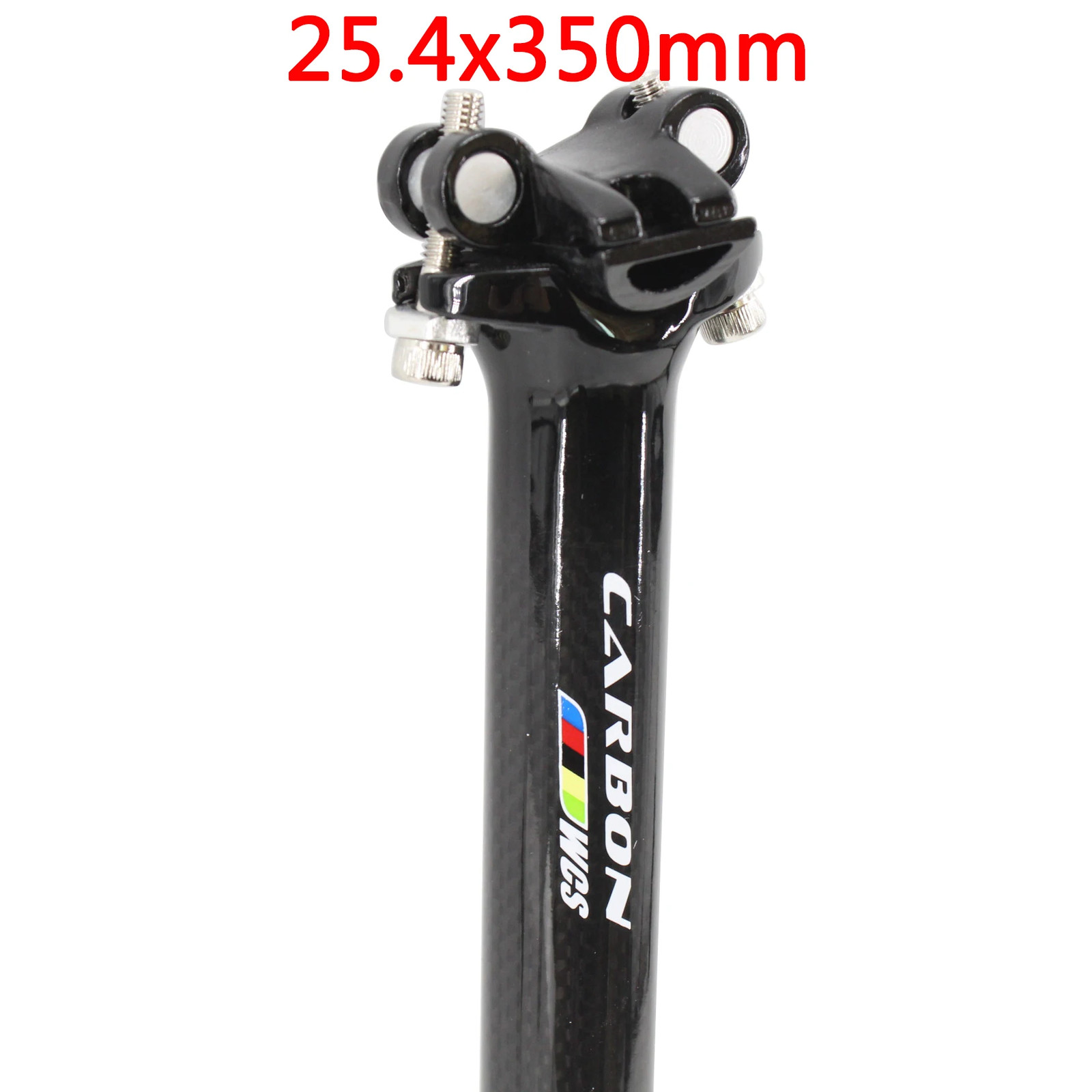 MTB Mountain Road Bike Carbon Fiber Seatpost 25.4/27.2/30.8/31.6mm 3K Seat Tube