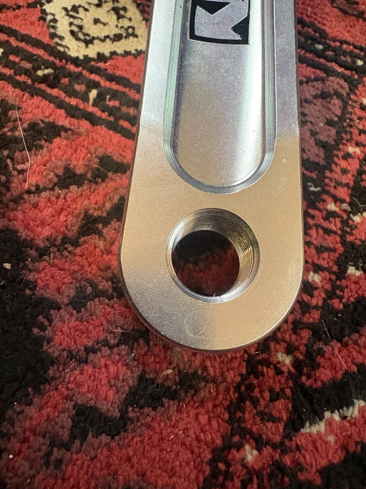 Race Face Forged Silver/Black 170mm Square Taper 46T