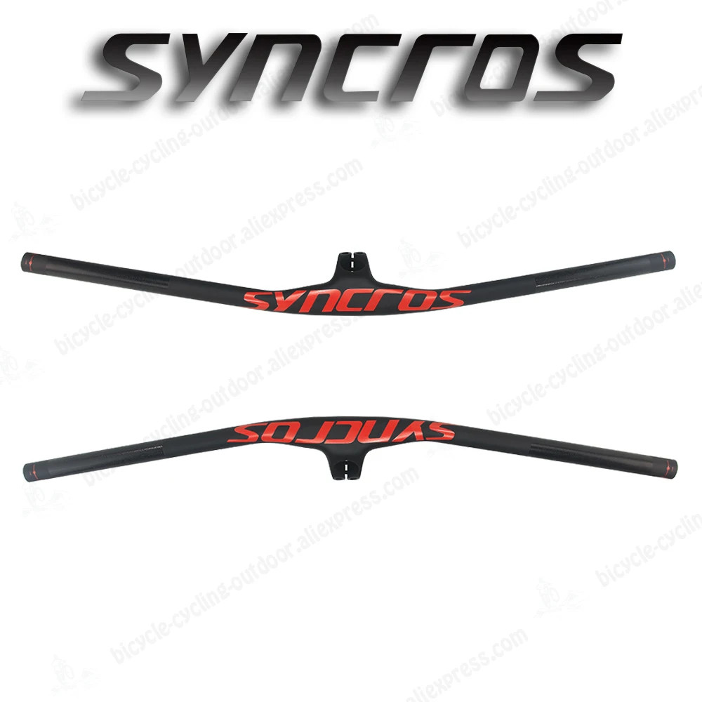 Carbon Mountain Bicycle Handlebar 8 Degree with Stem 30/40/50mm Accessories