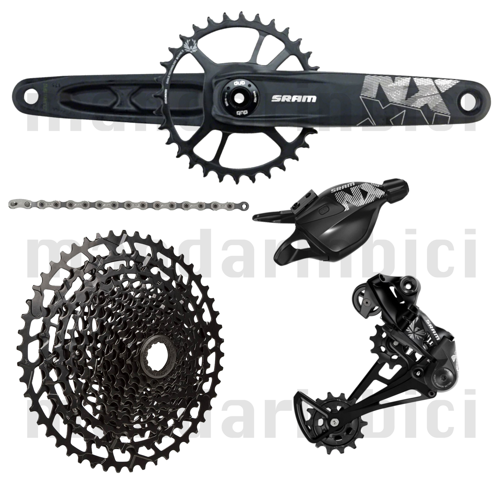 SRAM NX Eagle MTB 32T 165mm DUB 1×12 speed 5pcs GroupSet without BB New