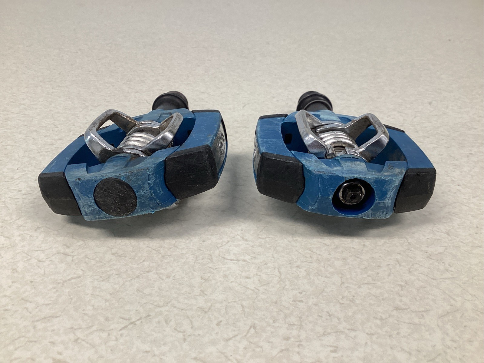 Crank Brothers Candy Style Pedals W/ Egg Beater Mechanism & Candy Platform Blue