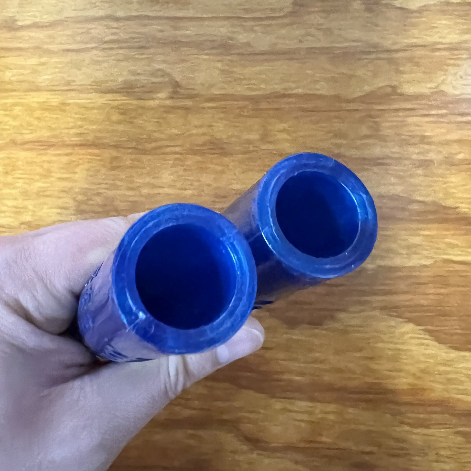 VINTAGE BLUE TRICYCLE GRIPS 5/8″ ID. 4-5/8″ LONG FIT ELGIN AMF HUFFY COLSON NOS