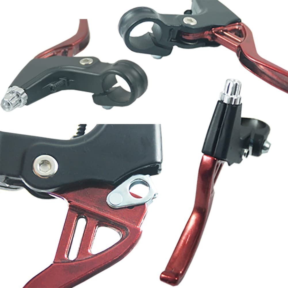 6-Piece Bicycle Brake Accessories Set – Aluminum Brake Levers, V-Brake, Brake Wi