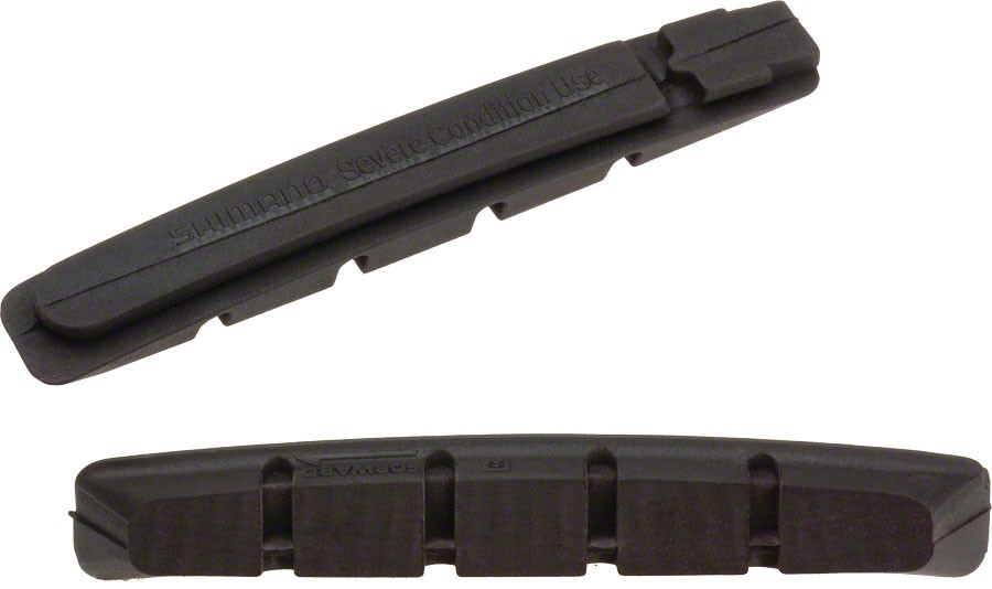 Pack of 2 Pairs of Shimano M70R2 V-Brake Cartridge Pad Inserts