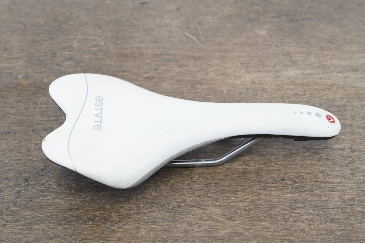 132mm Astvte Skyline SR Titan V-Tube Titanium Road Saddle 207g
