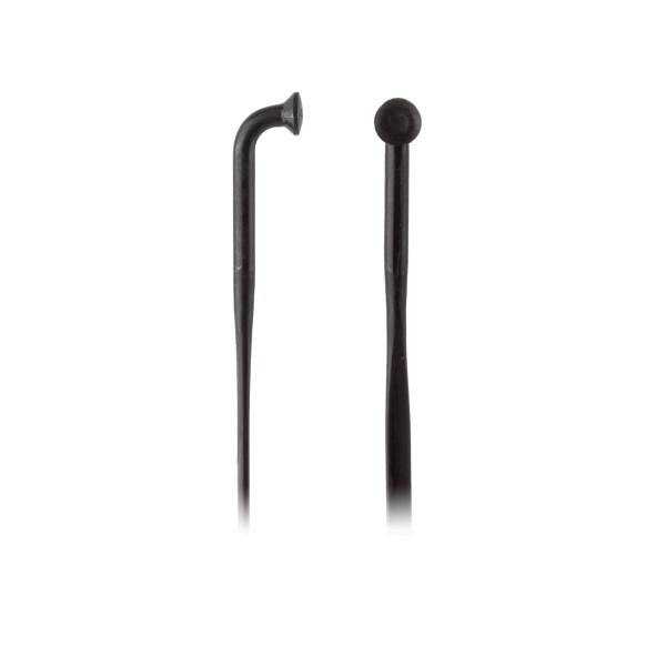 Sapim CX-Ray Straight Pull and J Bend Black 2mm bladed bicycle spokes 292mm