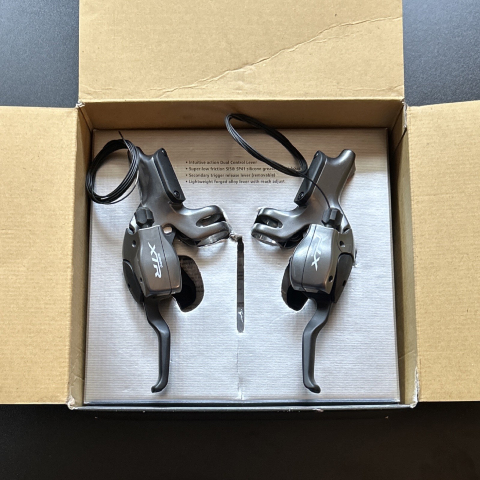 NEW Shimano XTR ST-M966 3×9 speed “Brifter” set