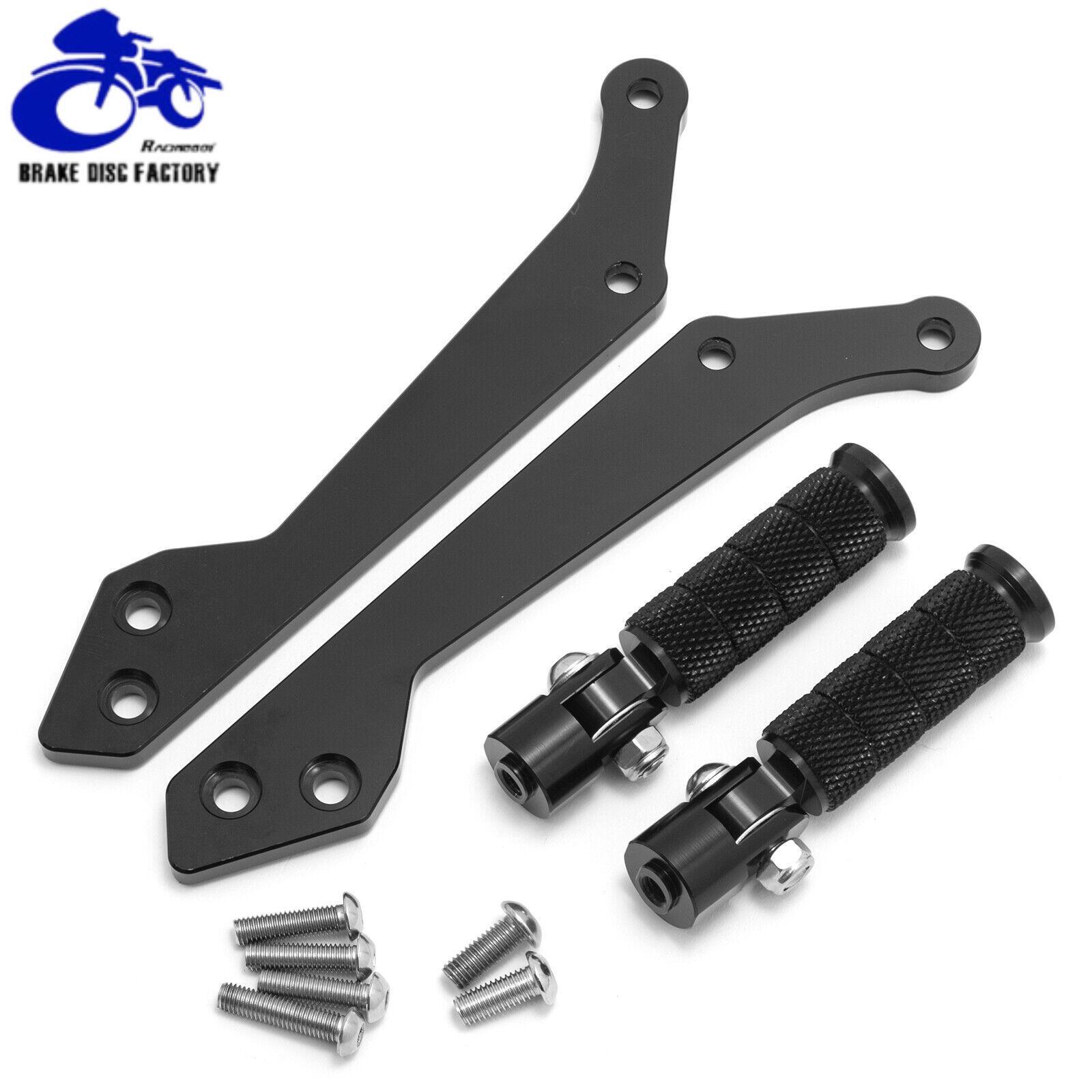 Rear Foot Pegs Pedal Bracket For SUR-RON X Light Bee X For 79Bike Falcon M Black