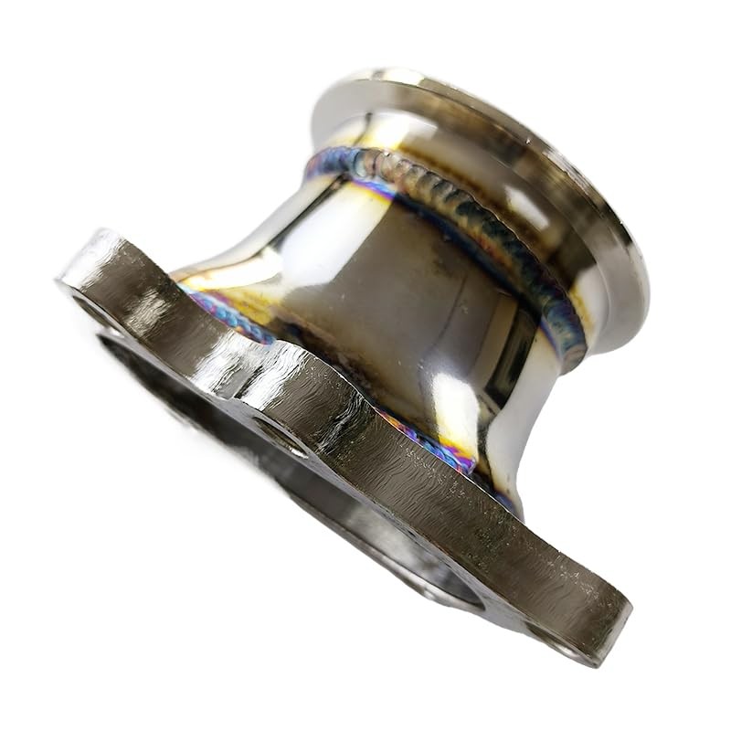 Turbo Down GT25 GT28 T25 T28 5 Bolt Flange to 2.5″ Inch 63mm V band Adapter