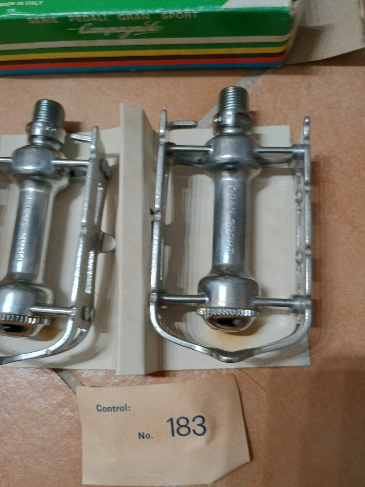 Nos Nib Vintage Campagnolo NGS Pedals New Gran Sport New X Colnago Pedals