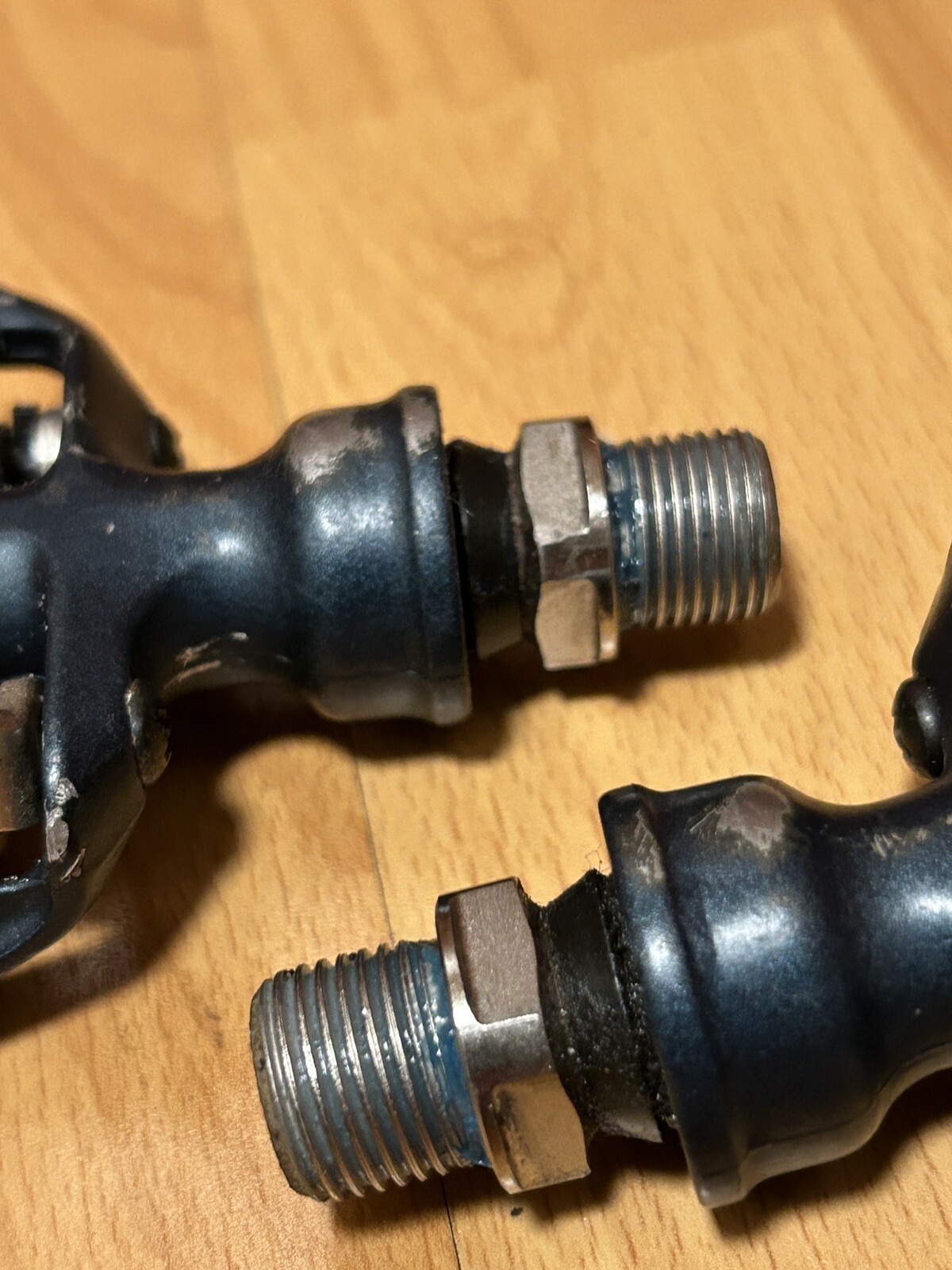 Vintage 90s RITCHEY Logic Clipless SPD Pedals 324 Grams MTB Gravel Retro 9/16″