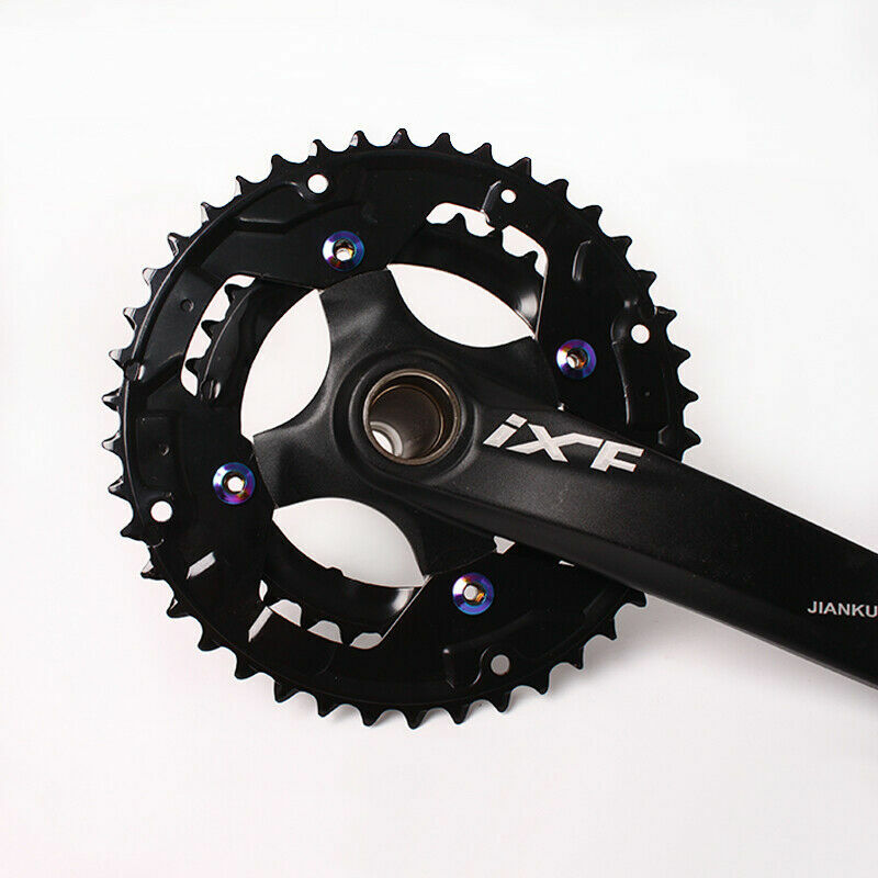 4/5PCS MTB Road Bike Chainring Bolts Single/Double/Triple Crank Screws Sprocket