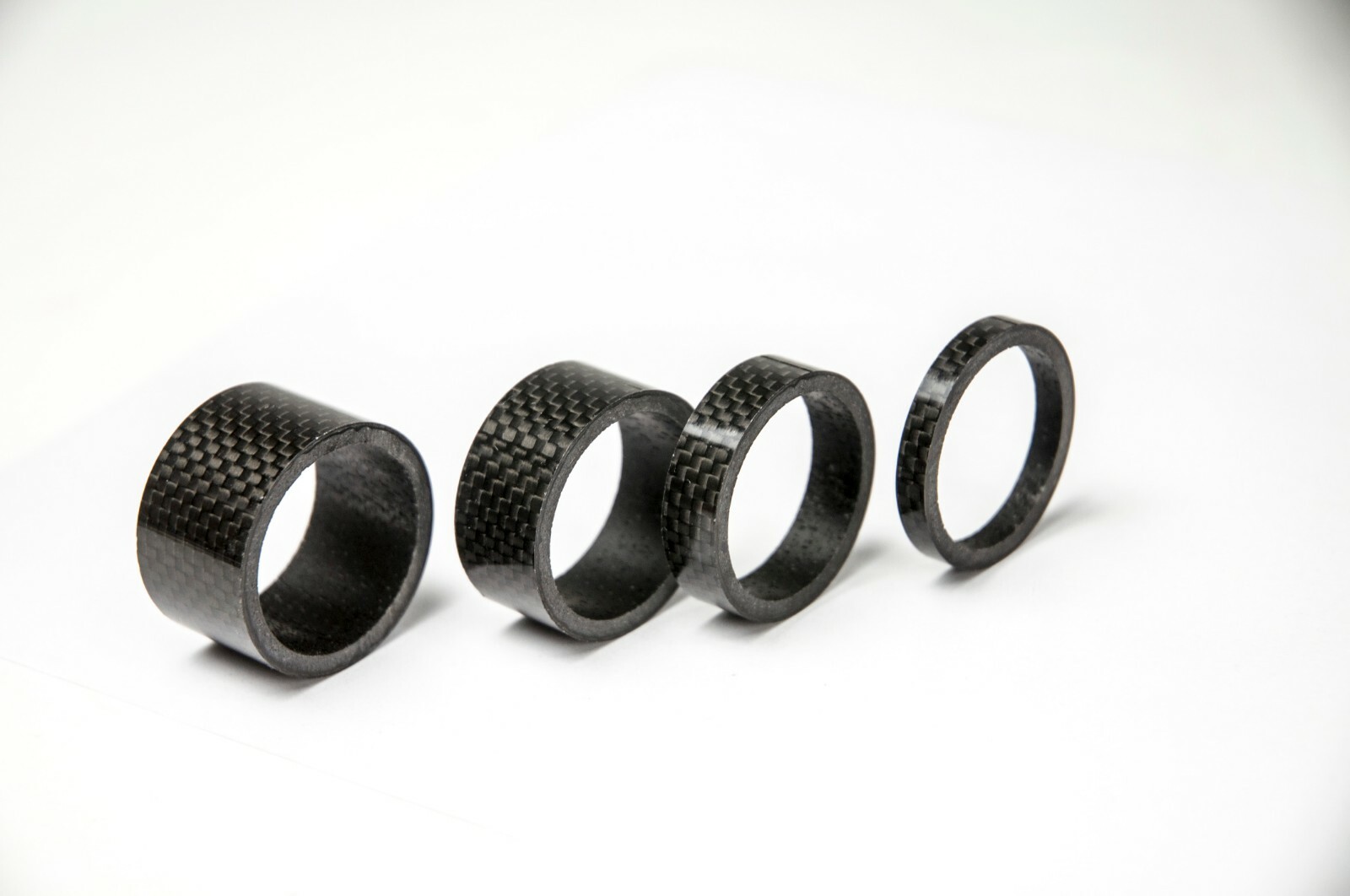 Headset Spacers 1 1/8″ Carbon Washers Carbon Fiber Stem Spacers 5/10/15/20mm