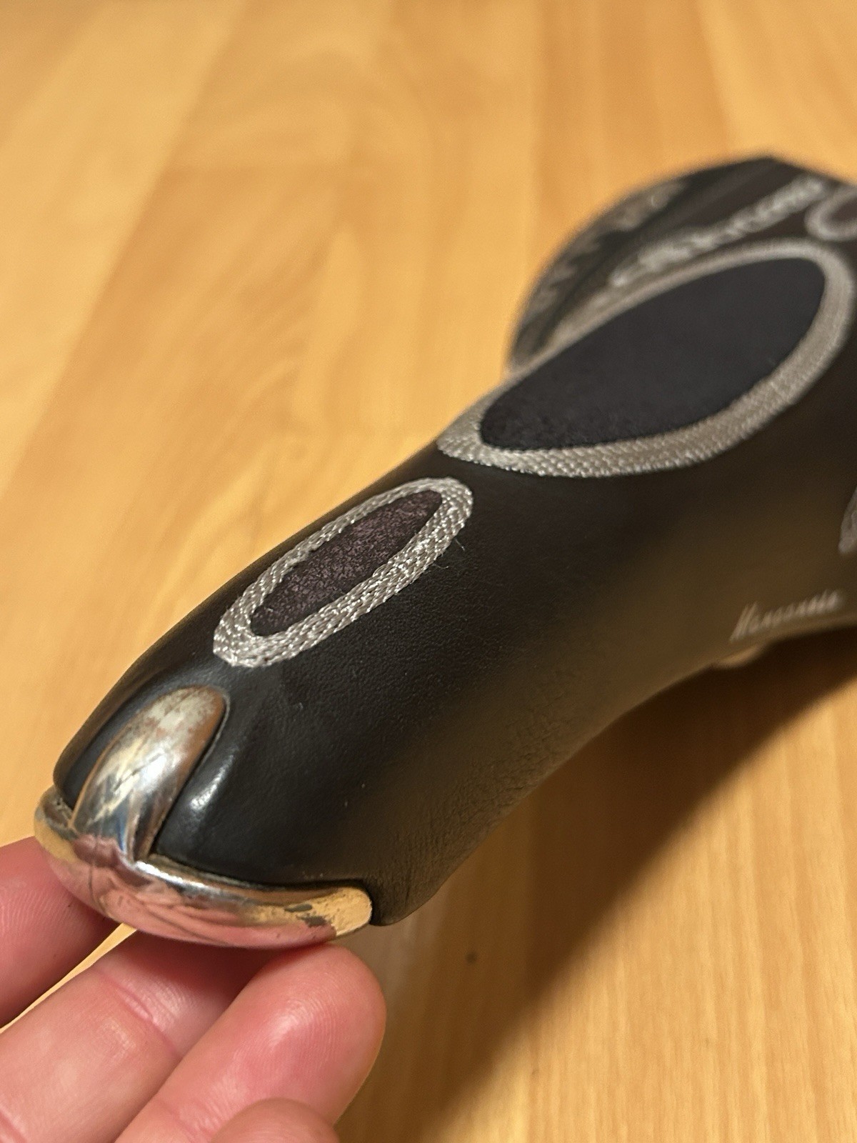 Vintage Selle Italia Turbo Matic 3 Genuine Gel Manganese Rail 90s Bicycle Saddle