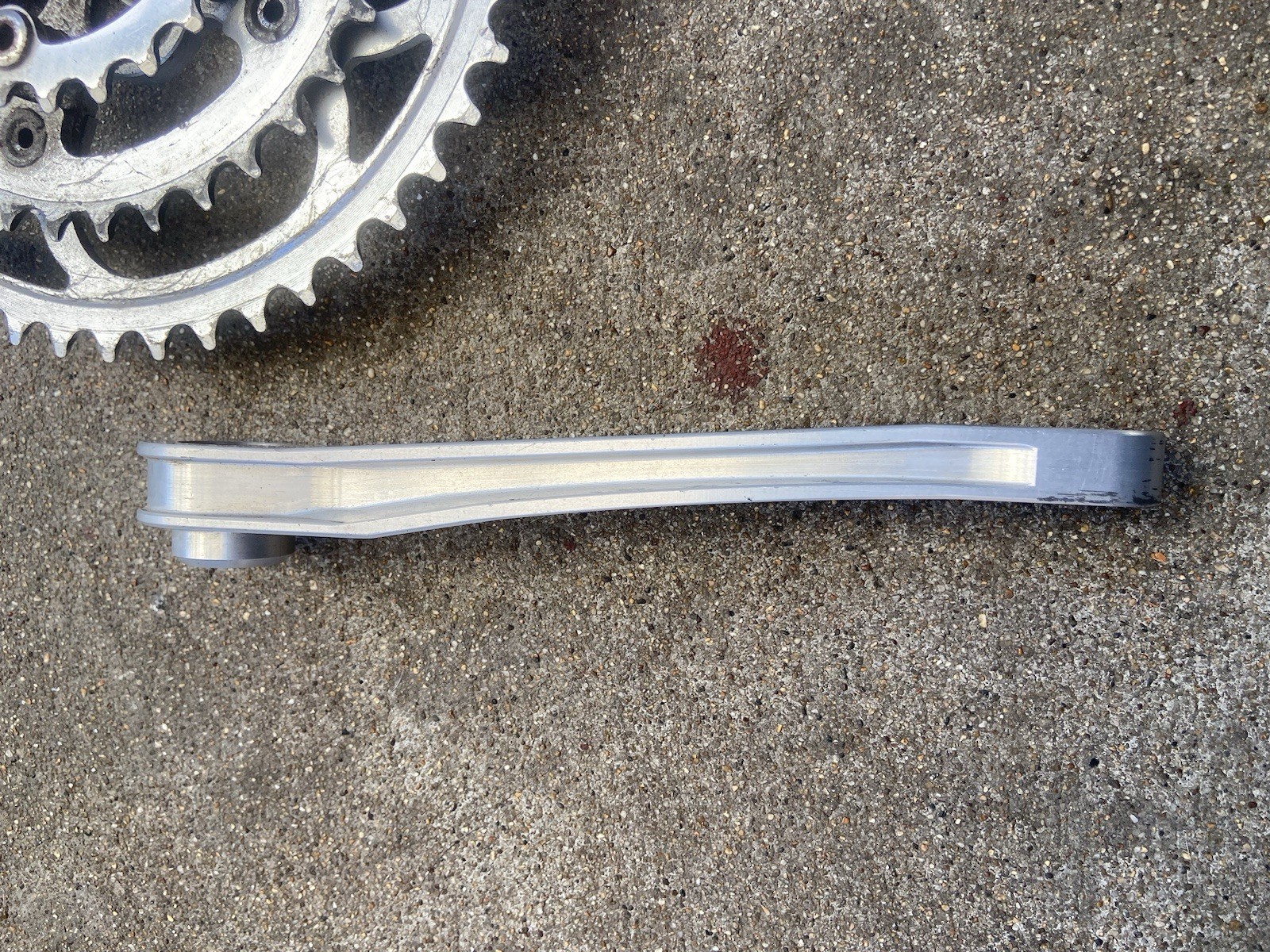 Race Face I-Beam ROAD Crankset Silver