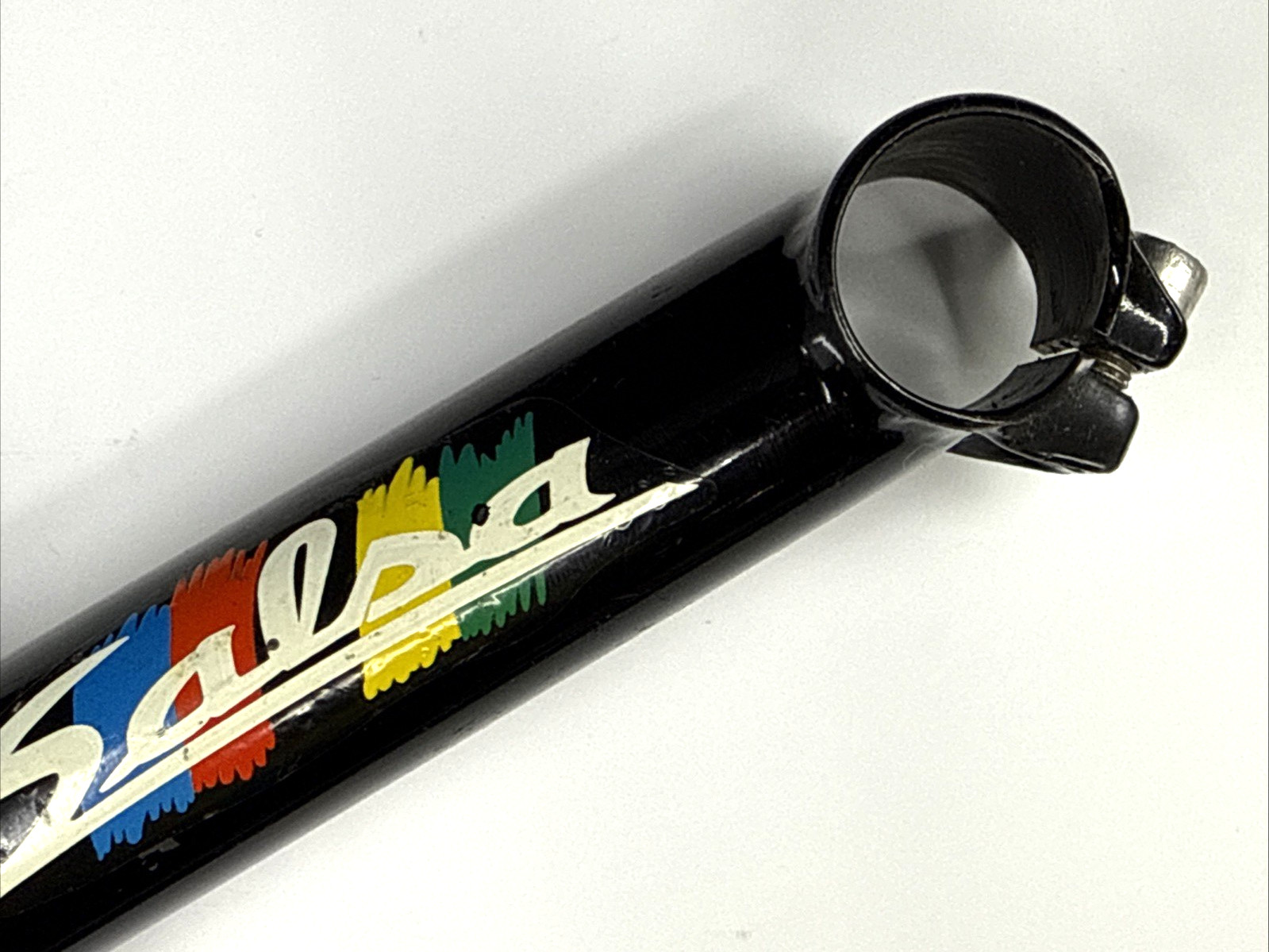 SALSA Cro-Moly Steel Threadless Stem, 1″, 130mm x 10 degree, 25.4mm Clamp