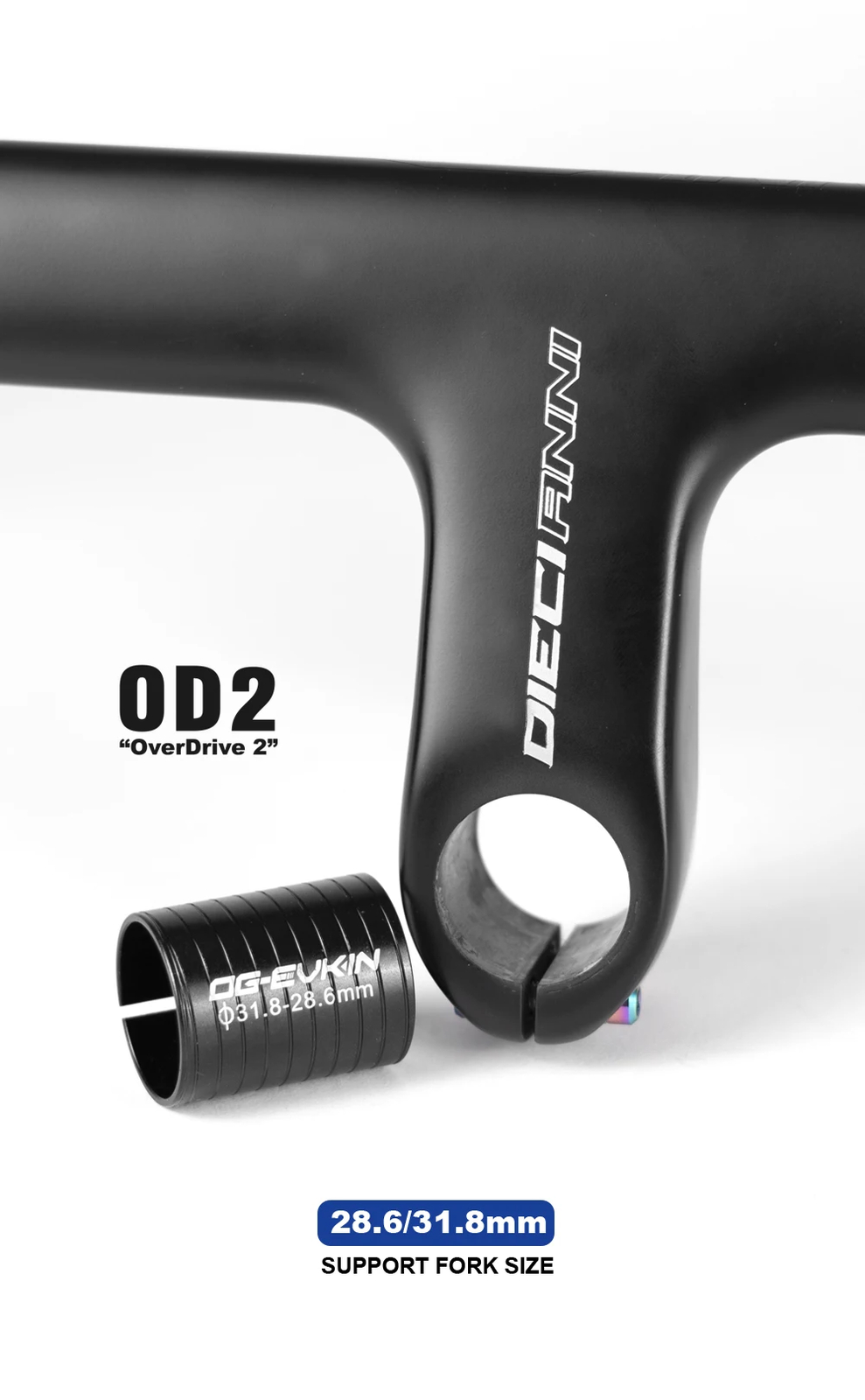 Carbon Gravel Bike Handlebar Internal Cable Integrated Handle OD2 DI2 Drop Bar