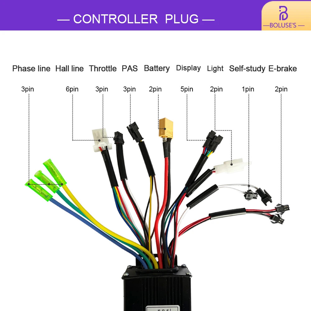 48V 750W E-Bike Conversion Kit 20 24 26er*4.0Tyre Rear Hub Motor Drive 40-50km/h
