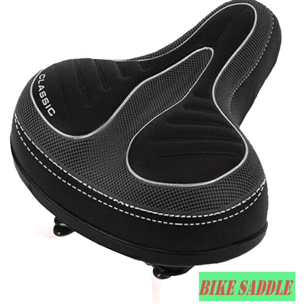Comfort Wide Big Bum Soft Gel E-bike Bicycle Bike Saddle Seat Air Cushion Pad