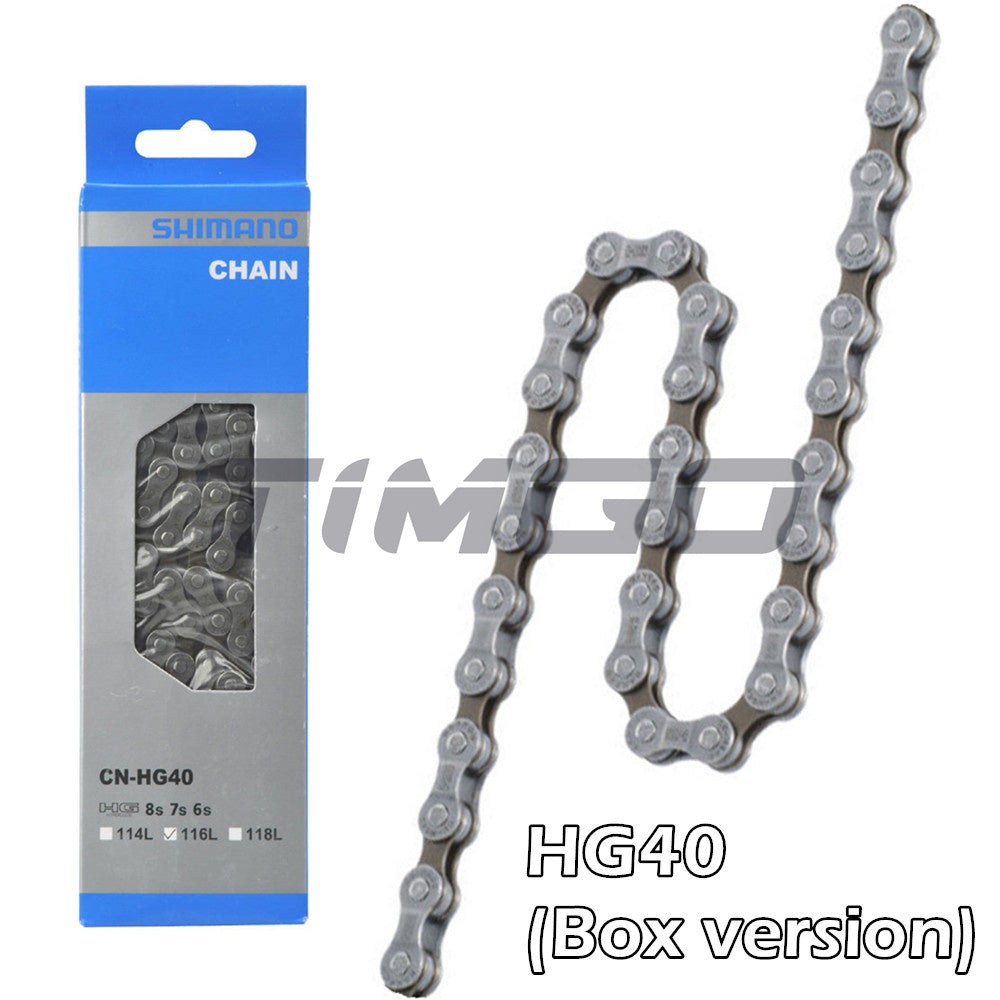 Shimano 6/7/8/9/10 Speed Chain HG40 HG71 HG53 HG54 112/116/120 Links HG-Tech