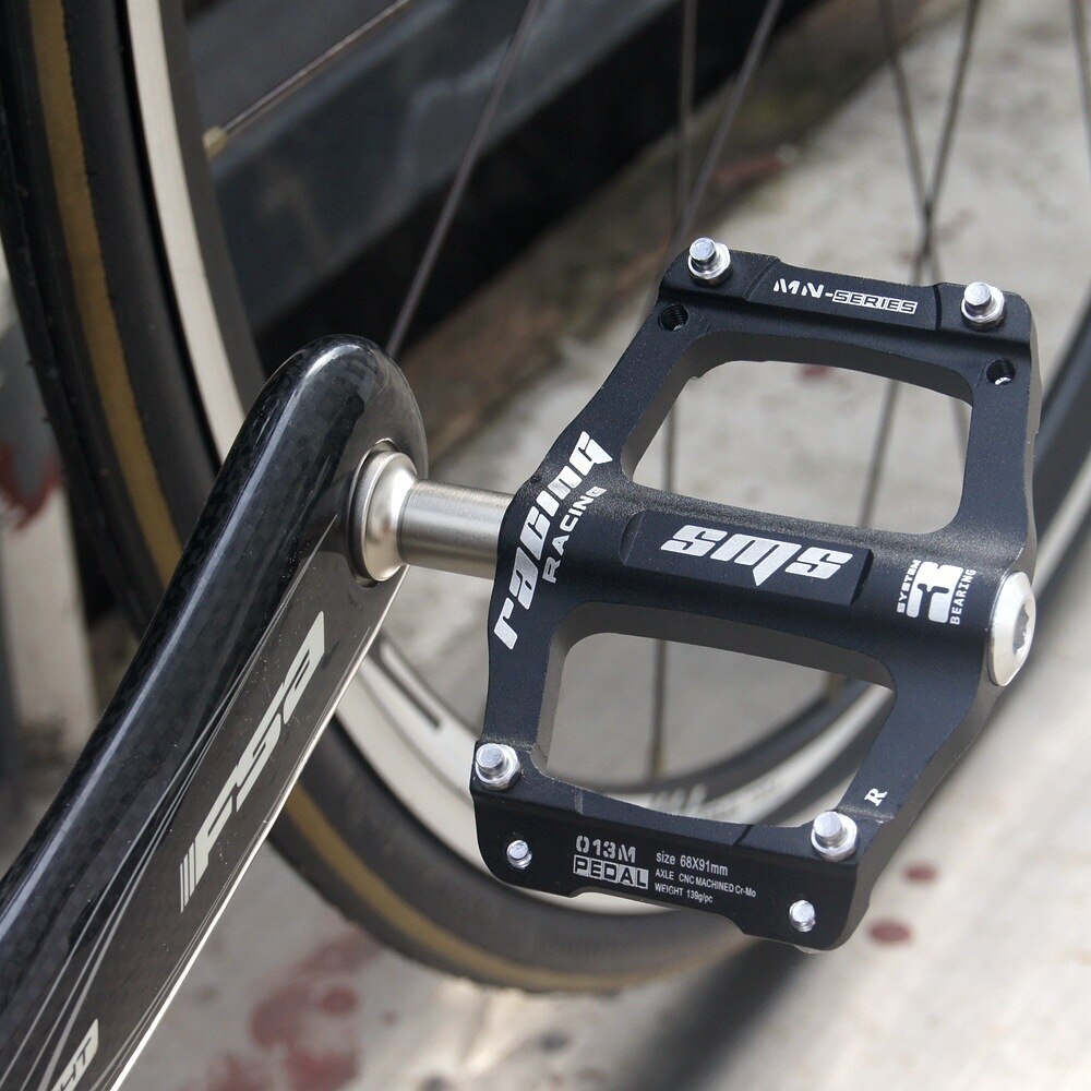 SMS Ultralight Cnc Aluminum Alloy Bike Platform 3 Bearings Non-Slip Pedal