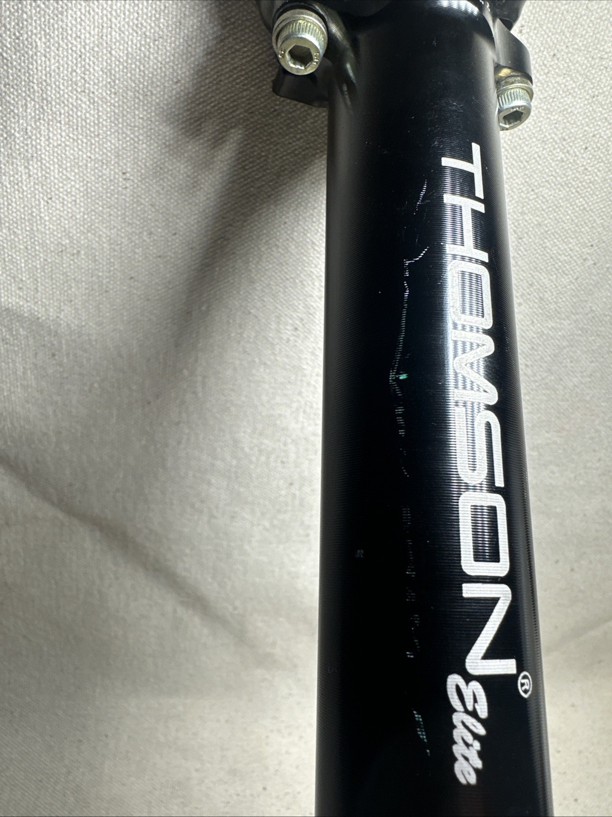 Thomson Elite Seatpost 30.9 x 367 Black SP-E128 Zero 0 Degree Uncut