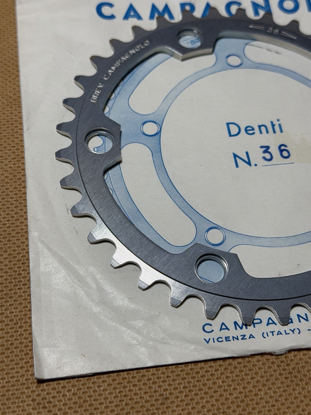 NOS Vintage Campagnolo Gran Sport 36T Chainring 116 BCD For GS Triomphe Victory
