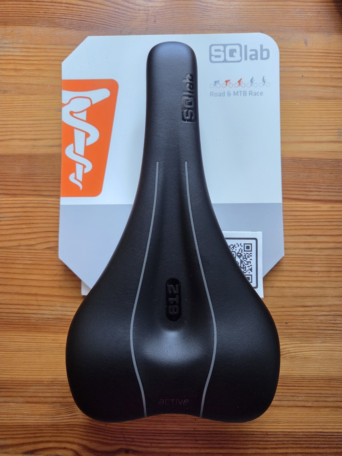 SQLAB ERGOWAVE ACTIVE 2.1 CARBON RAILS SIZE 14CM UPGRADED VERSION