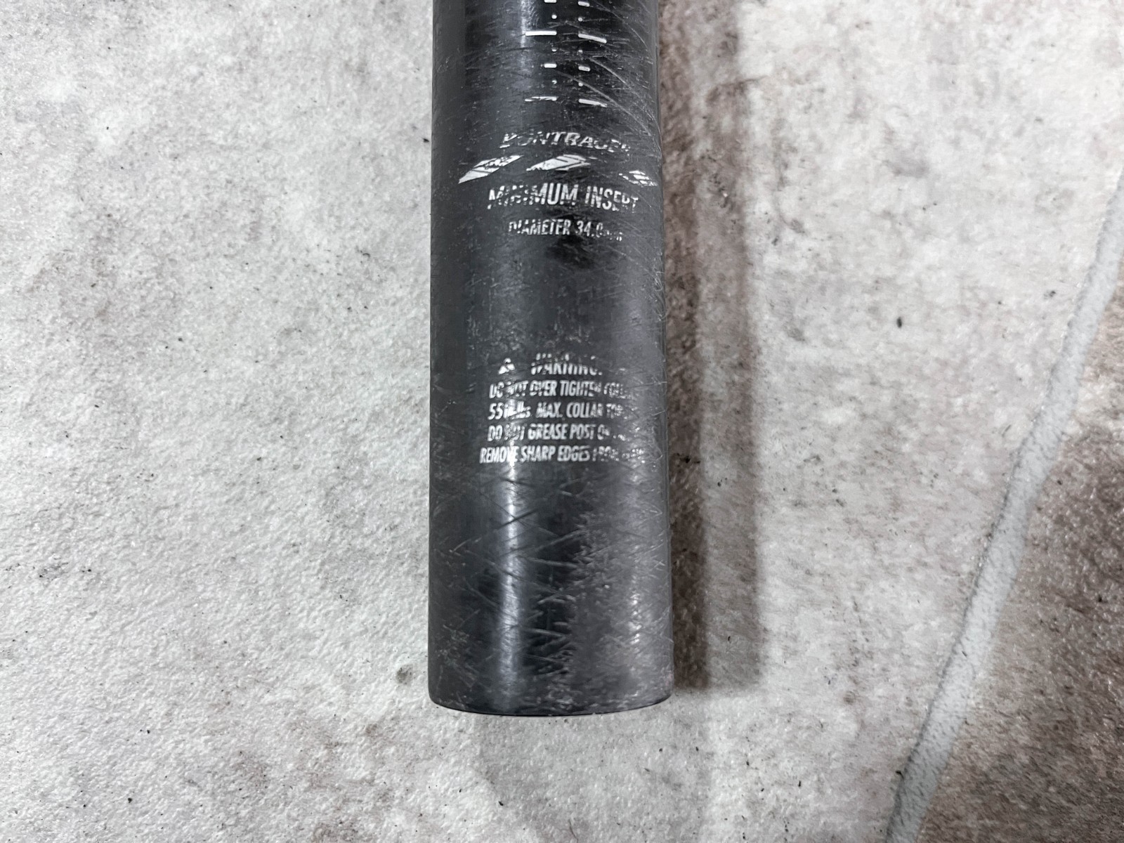 2012 Bontrager 31.6 X 240mm *CARBON 164g 8mm offset