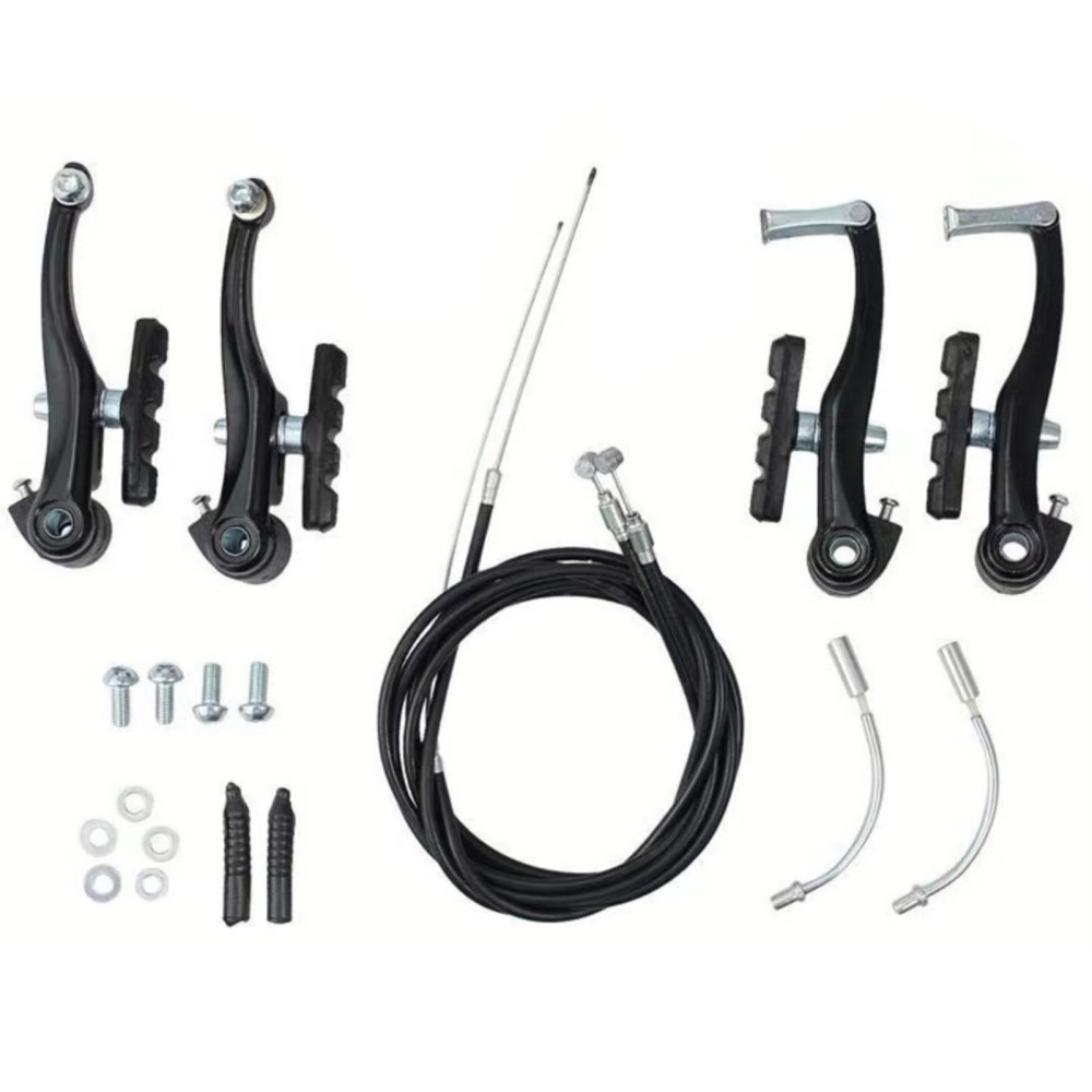 2 Pair Universal Mountain Bike Brake Set V Brake for Front & Rear Bike MTB Brake
