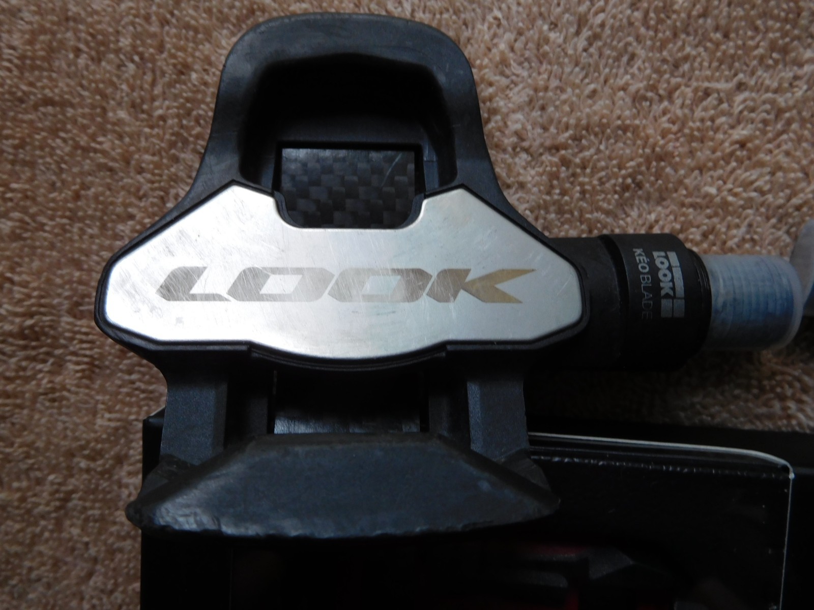 Look Keo Blade 2 ProTeam pedals with new Exustar Keo cleats