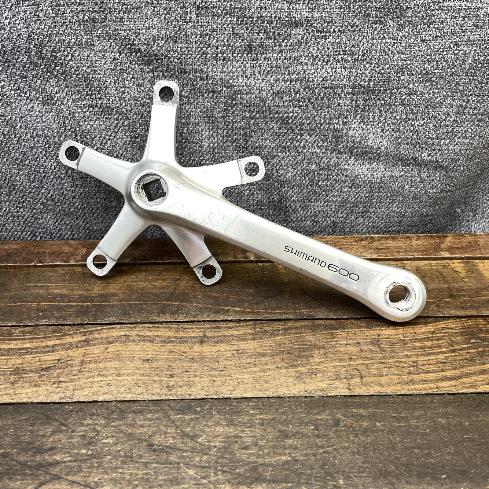 Vintage Shimano 600 FC-6207 Crank Arm RIGHT 170mm 130 BCD Road Japan Square