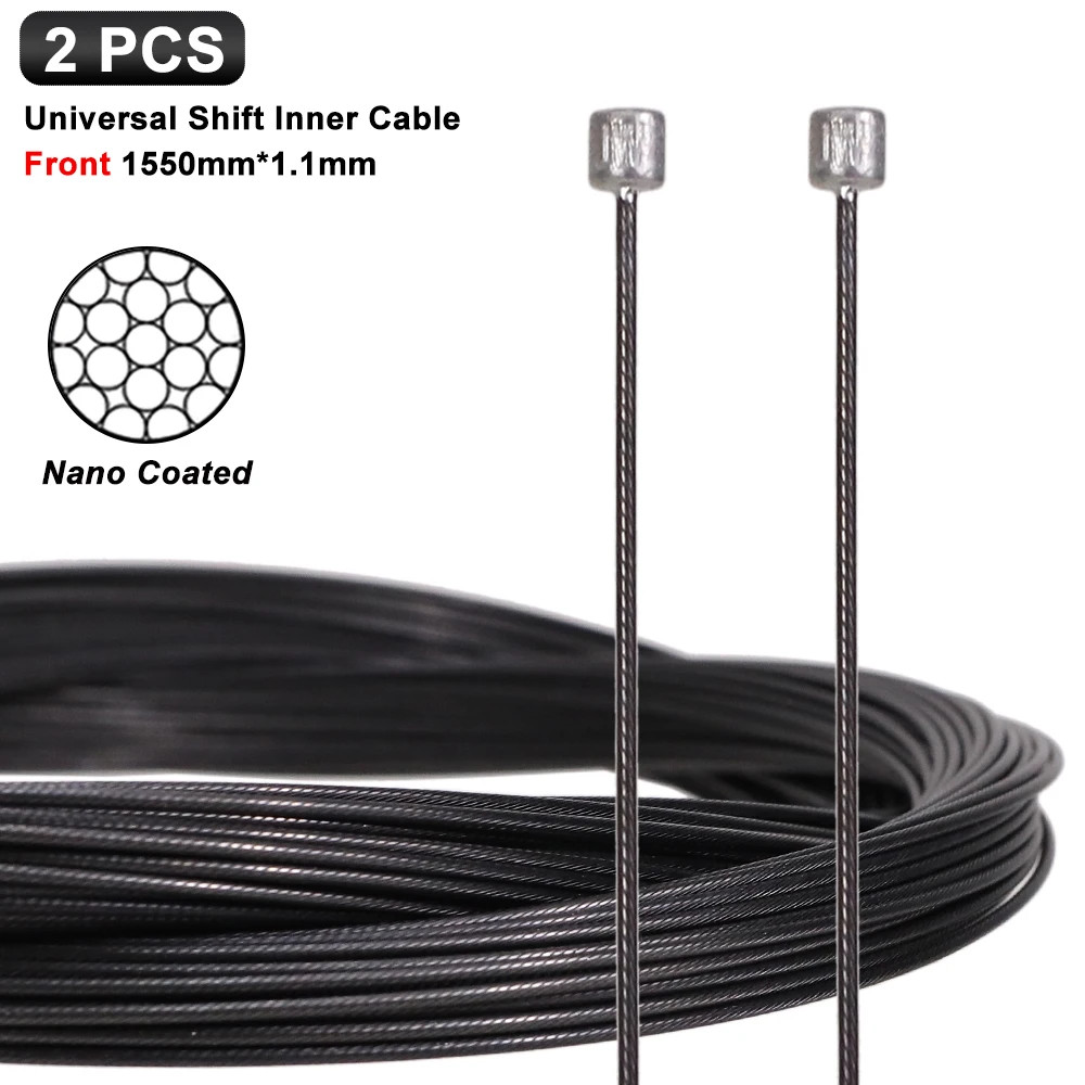 MTB Bike Brake Shift Cable Set Nano Coated Stainless Steel Road Bicycle