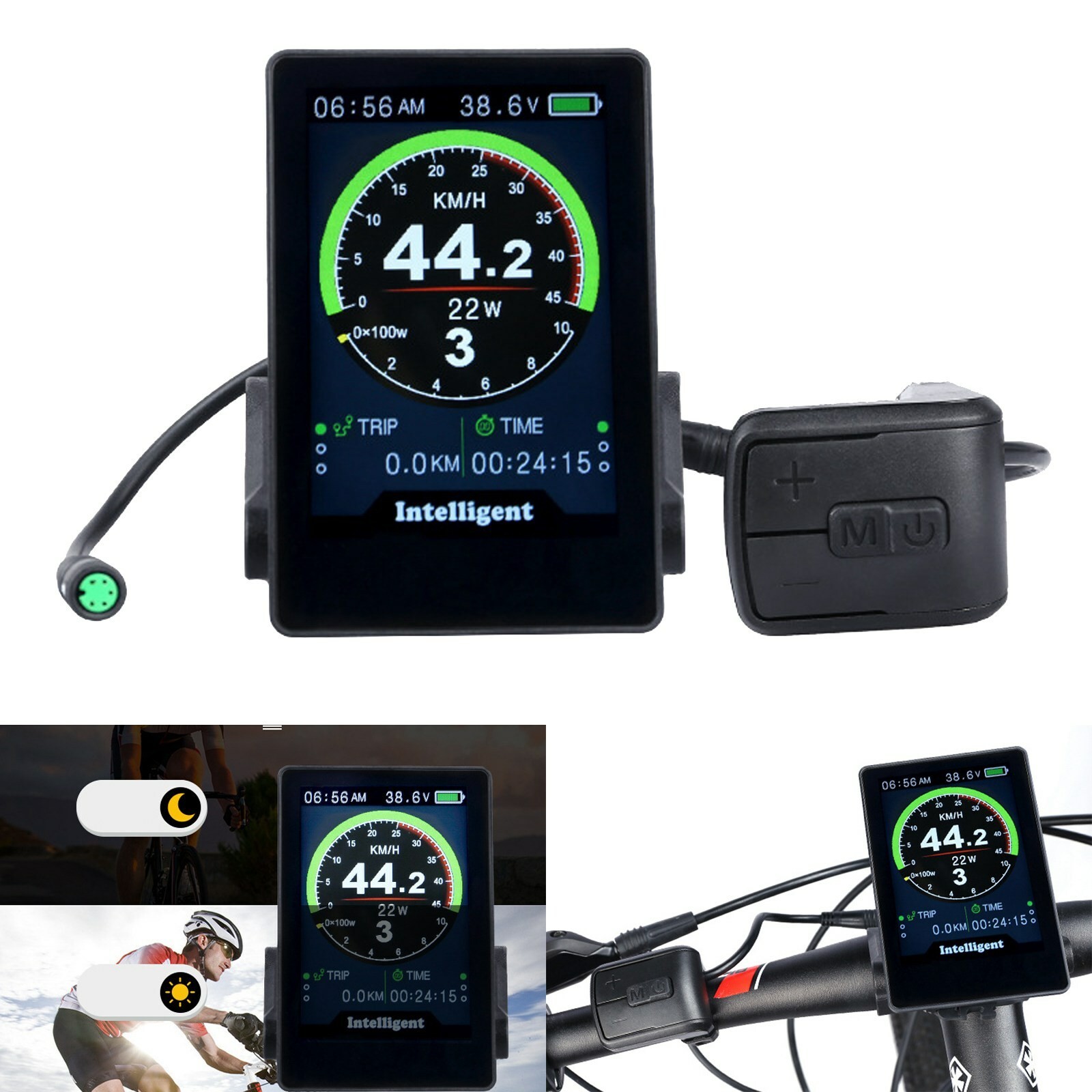 E-Bike Electric Bike Display 36V-52V NEW 860C Speed Control For BafangHFI4