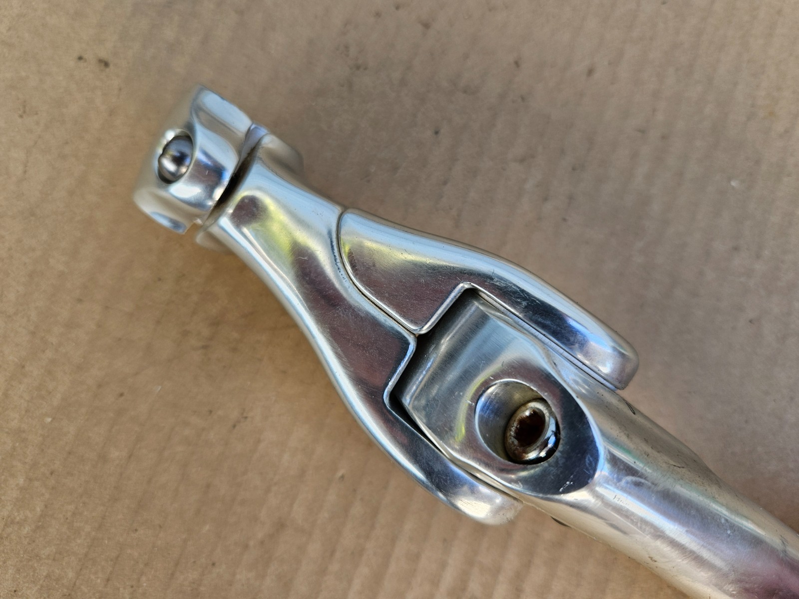 1-1/8″ Adjustable Quill Stem 100mm x 25.4mm Mountain Hybrid Bike Aluminum