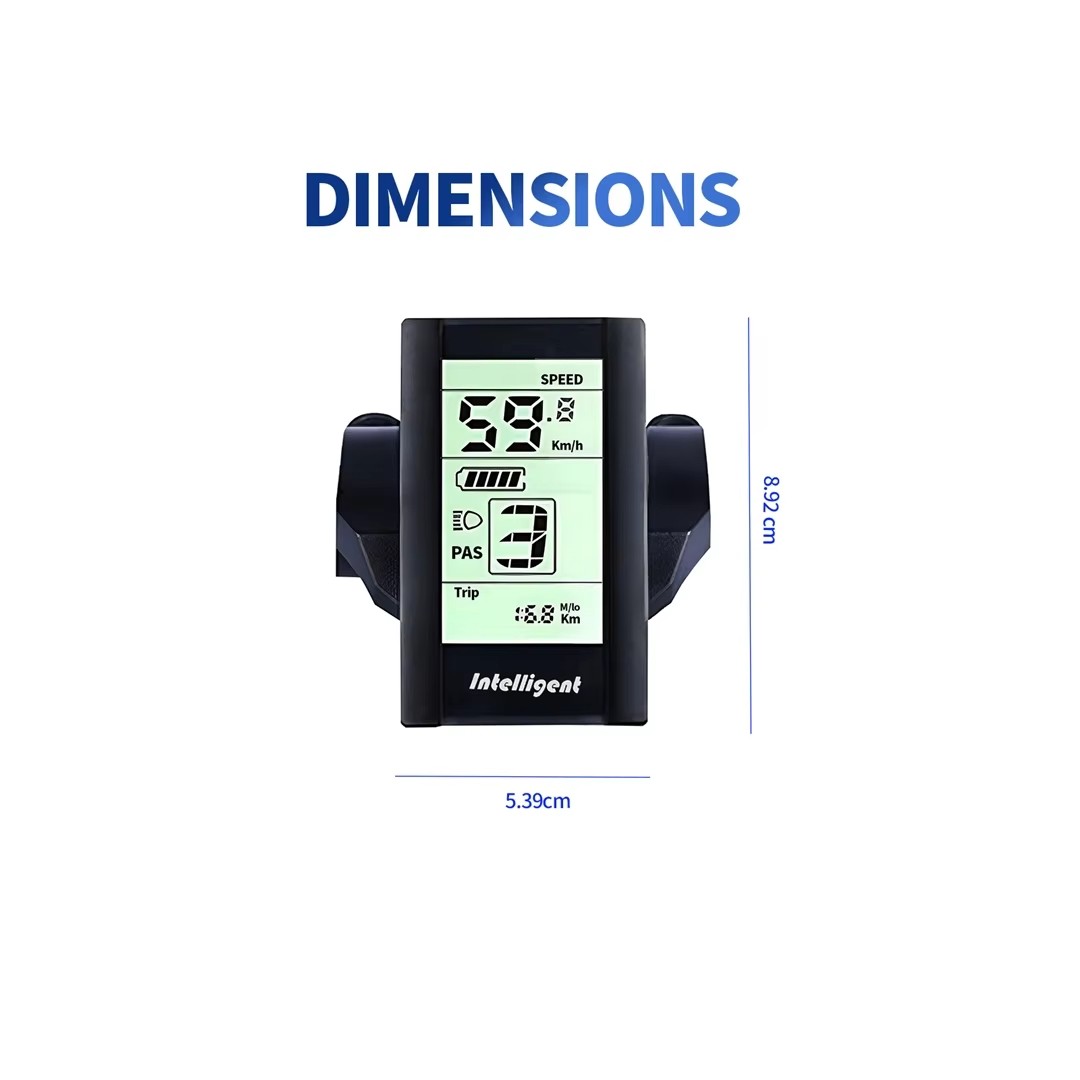 Bafang 800S C965 LCD Display UART for Ebike Mid Drive Motor BBS01B BBS02B BBSHD