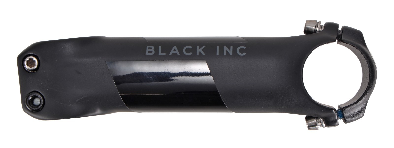 Black Inc Carbon Road Bike Stem 31.8 x 130mm 6º Black Gravel Titanium Hardware