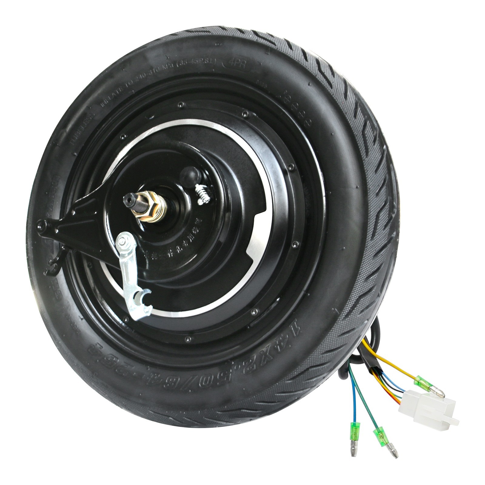 14″ Wheel Hub Motor Kit 36V 500W Brushless Motor Controller e Bike Scooter Trike