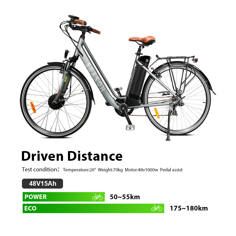 Electric Bike Battery 48V 36V 15Ah 17Ah Black Silverfish Lithium Ebike Battery
